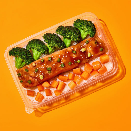 Mighty Baked Salmon Bento